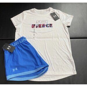 NWT Under Armour Athletic Set Girls Youth Size XL
